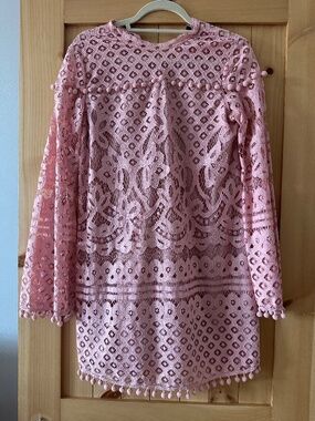 Renvy Pink Mini Dress